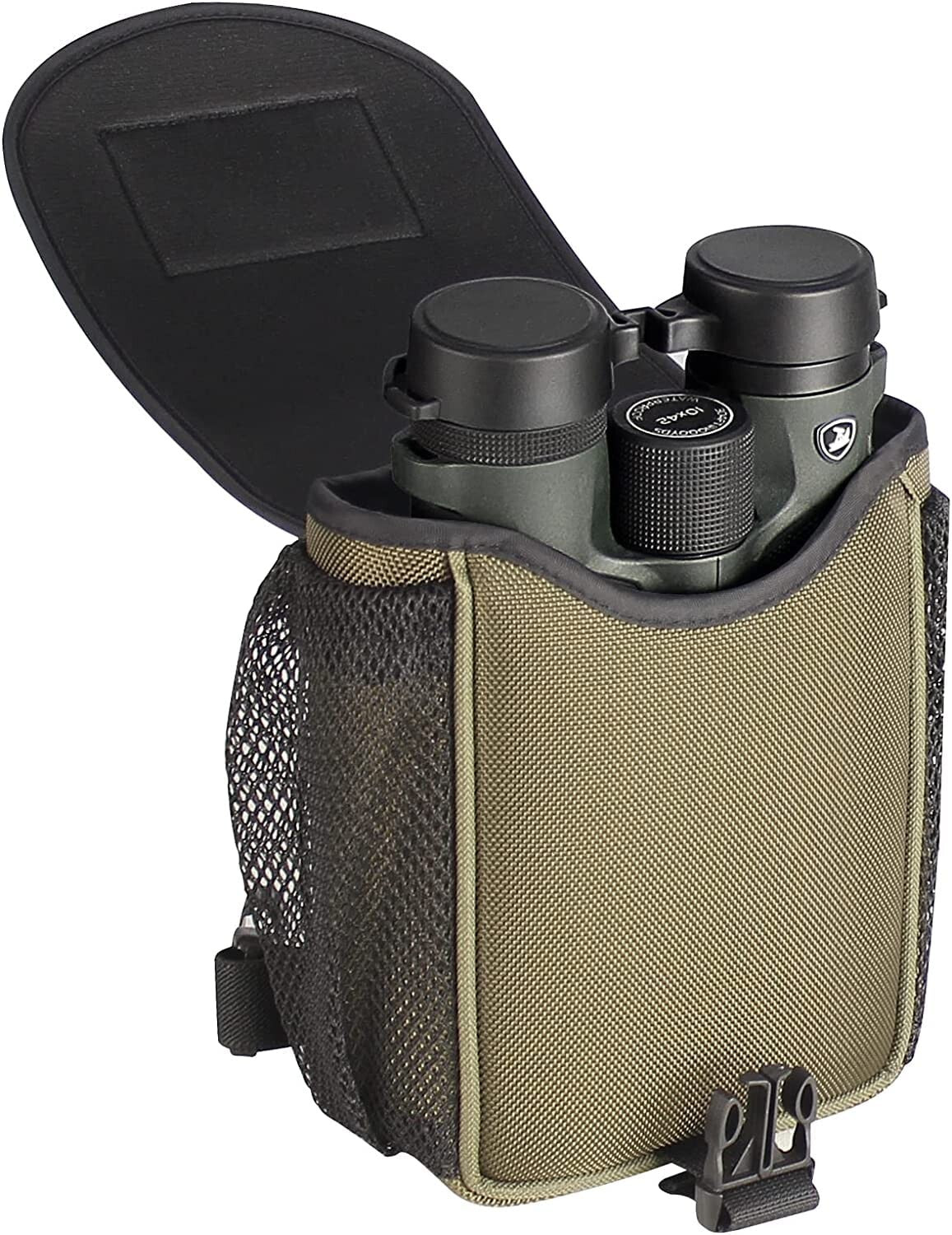 Binocular Harness Chest Pack - Adjustable Outdoor Optic Bag & Case