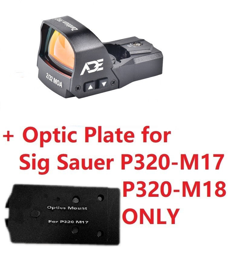 Mount Plate for Sig Sauer P320 M17 M18 X5 Legion - ADE PRO Zantitium