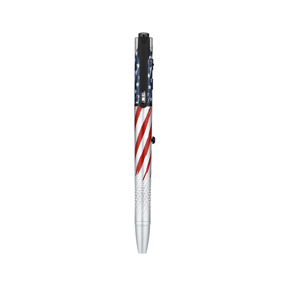 Multifunctional Pen Light with Green Laser - 120 Lumens, Refill Pack Included