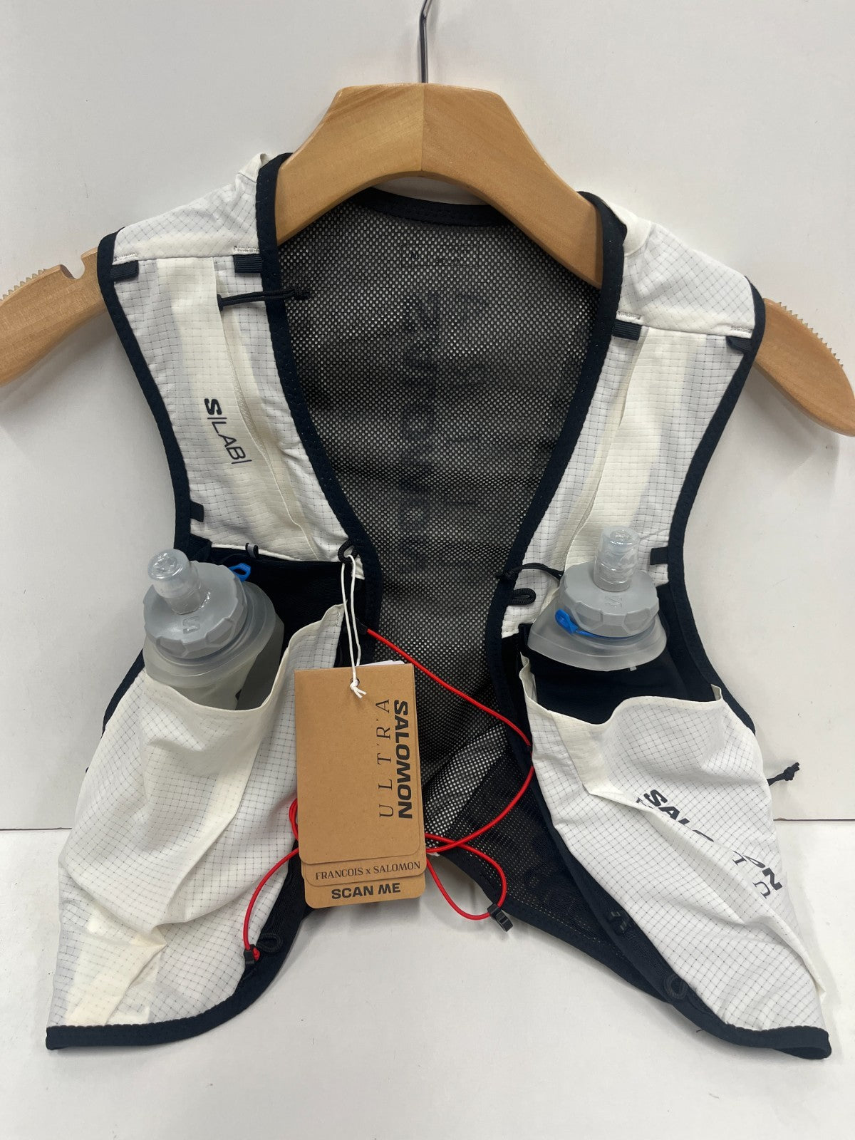 Salomon S/Lab Ultra 10 Hydration Vest with Flasks Unisex Outdoor Running Backpack