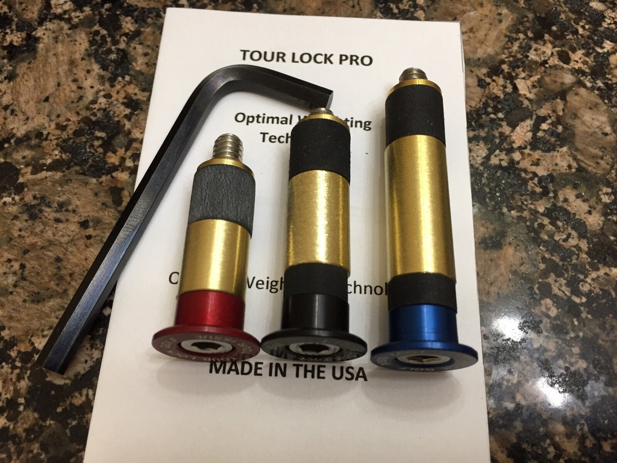 Golf Club Counter Balance Weights Set - 25g, 30g, 40g with Tool & Manual