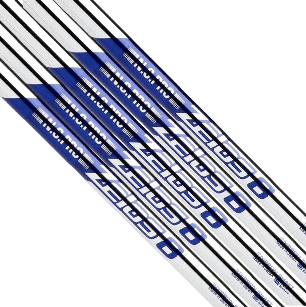 Golf Iron Shaft Bundle - Nippon N.S. Pro Zelos 8 .355" High-Performance Steel Shafts