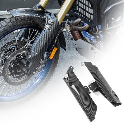 Motorcycle Front Fork Cover Guard for Tenere 700 2019-2026 - Carbon Look