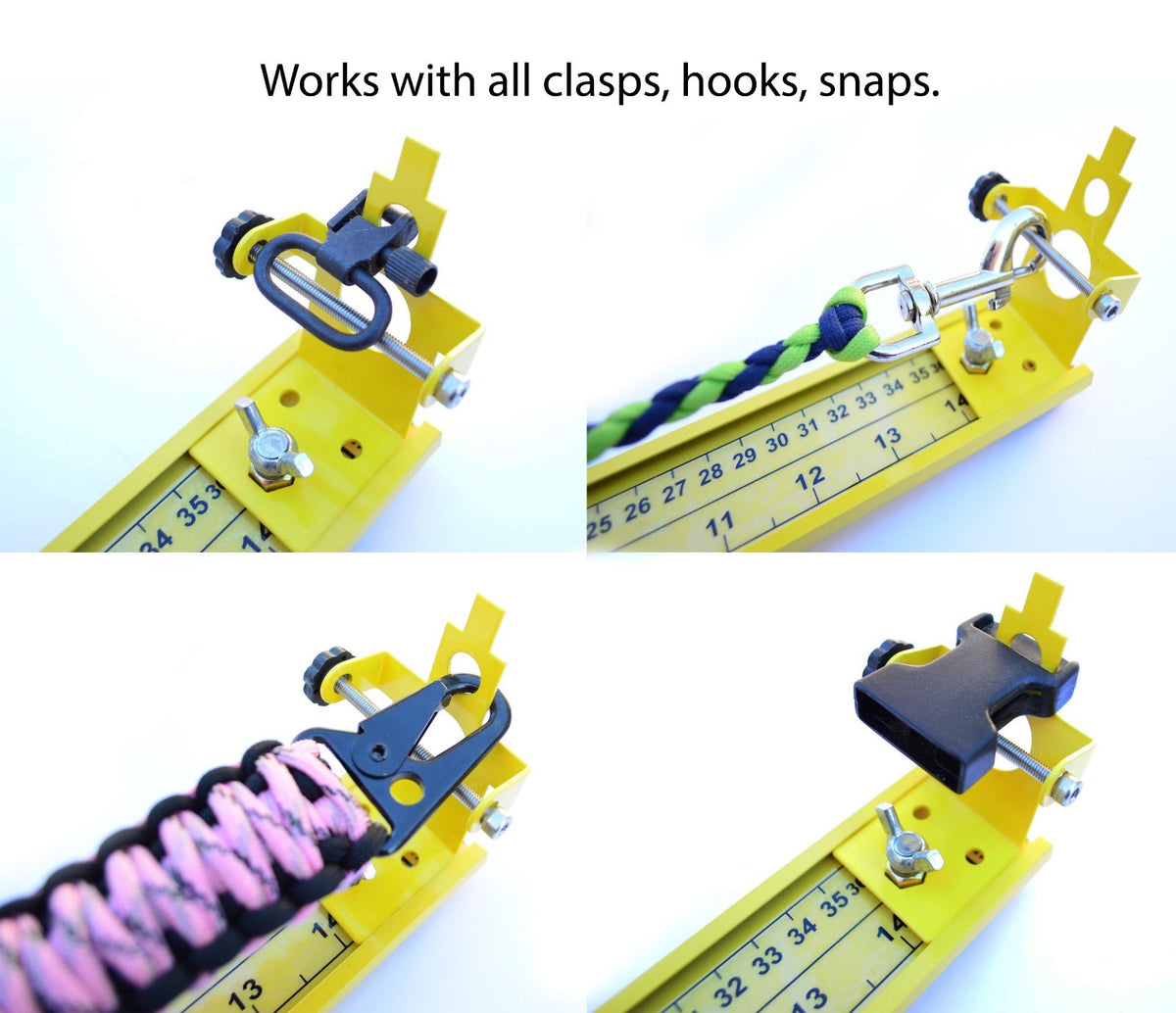 47-Inch Paracord Jig for DIY Crafting Aluminum Paracord Tool