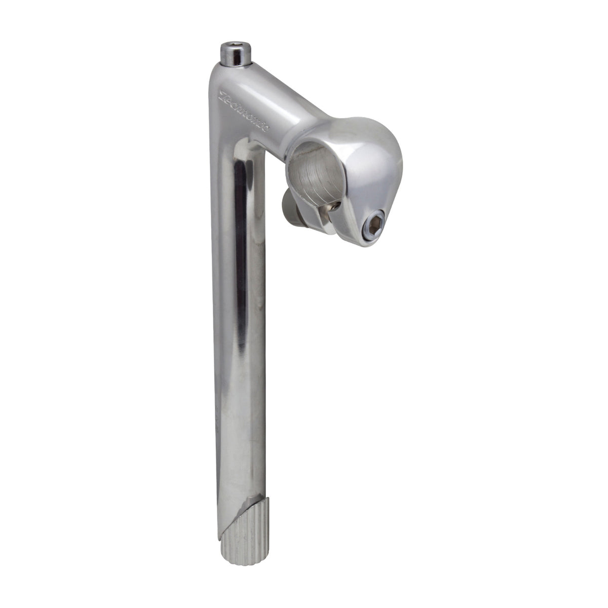 Bike Bicycle Stem - Adjustable Silver Quill Stem for 22.2mm Handlebar - Various Lengths