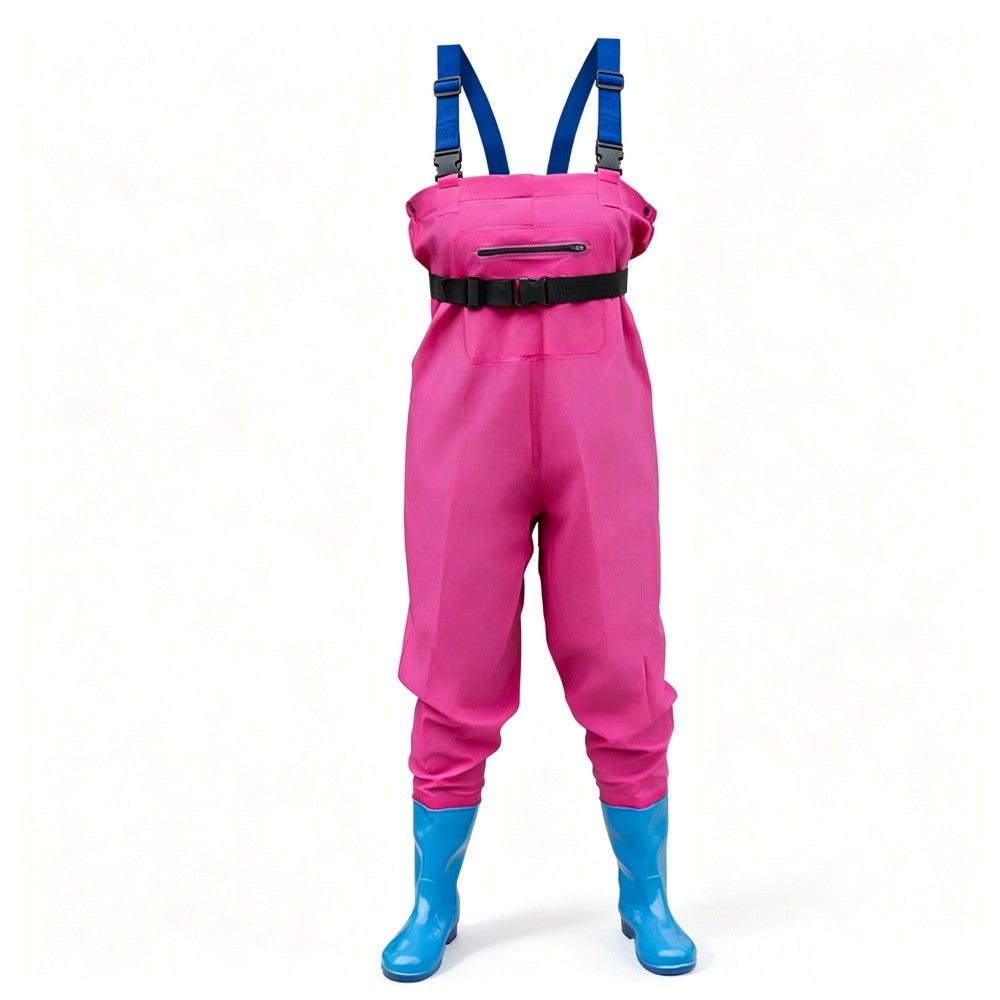 Women's Waterproof PVC Chest Waders for Fishing and Hunting