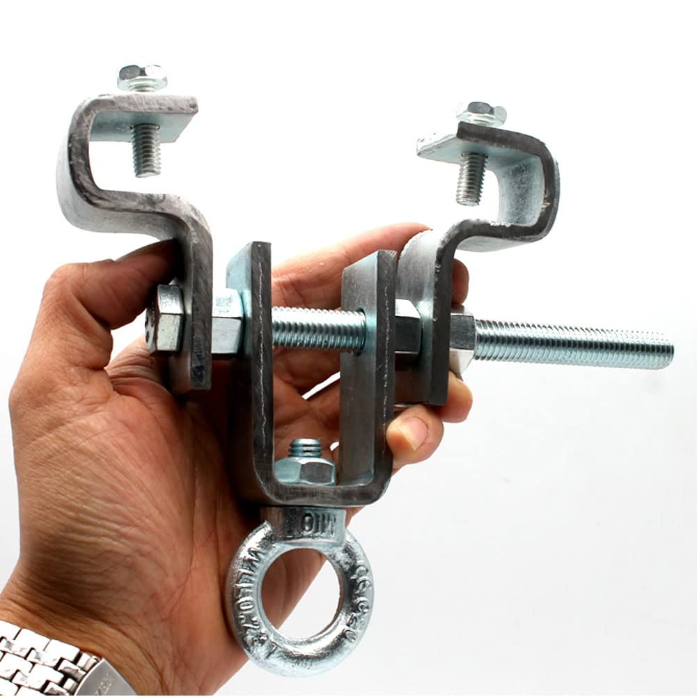 Heavy Bag Mount Clamp for I-Beam Gym Equipment - Supports 450 lbs