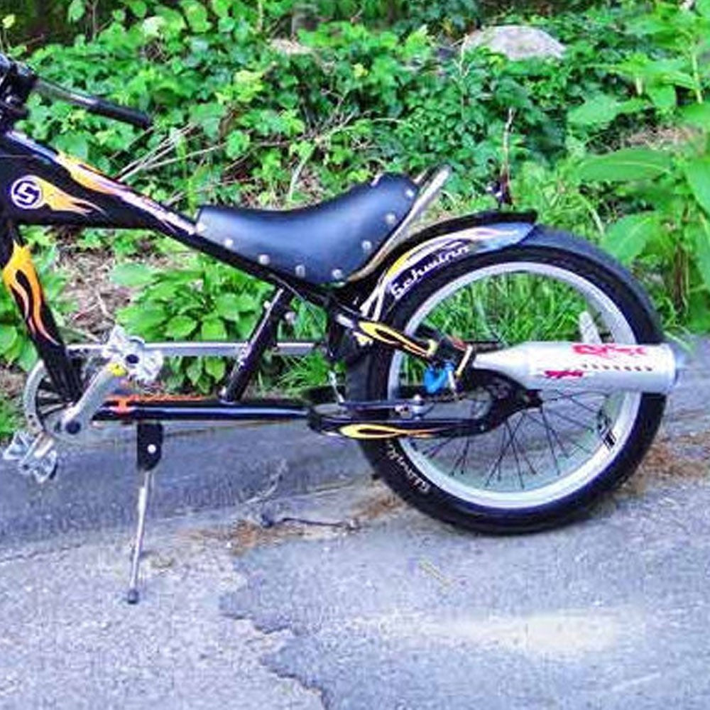 Bike Turbo Exhaust Pipe with Sound Effects - Bicycle Spoke Sound Maker Kit