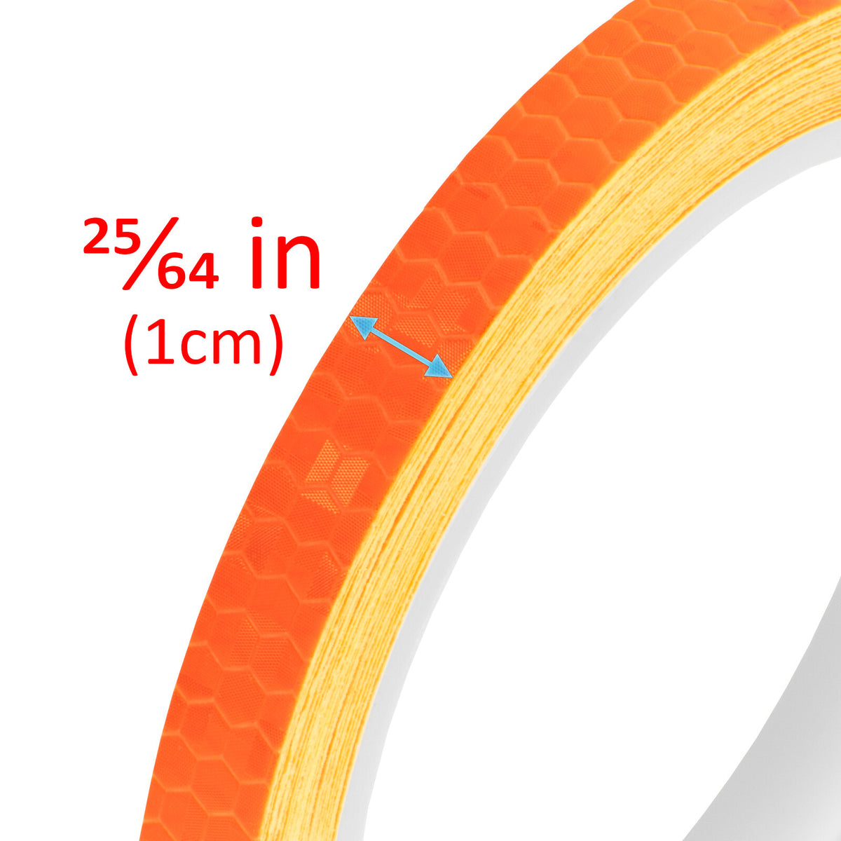Reflective Safety Tape 26FT Roll Self-Adhesive Pinstripe Decal for Vehicles & Outdoor Gear