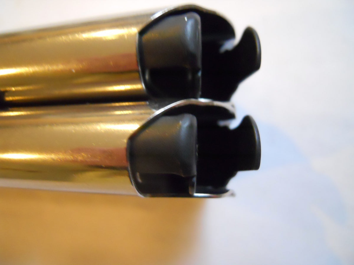 1911 .40 Cal Magazines Set of 10 Stainless Steel Pistol Mags with Removable Polymer Base
