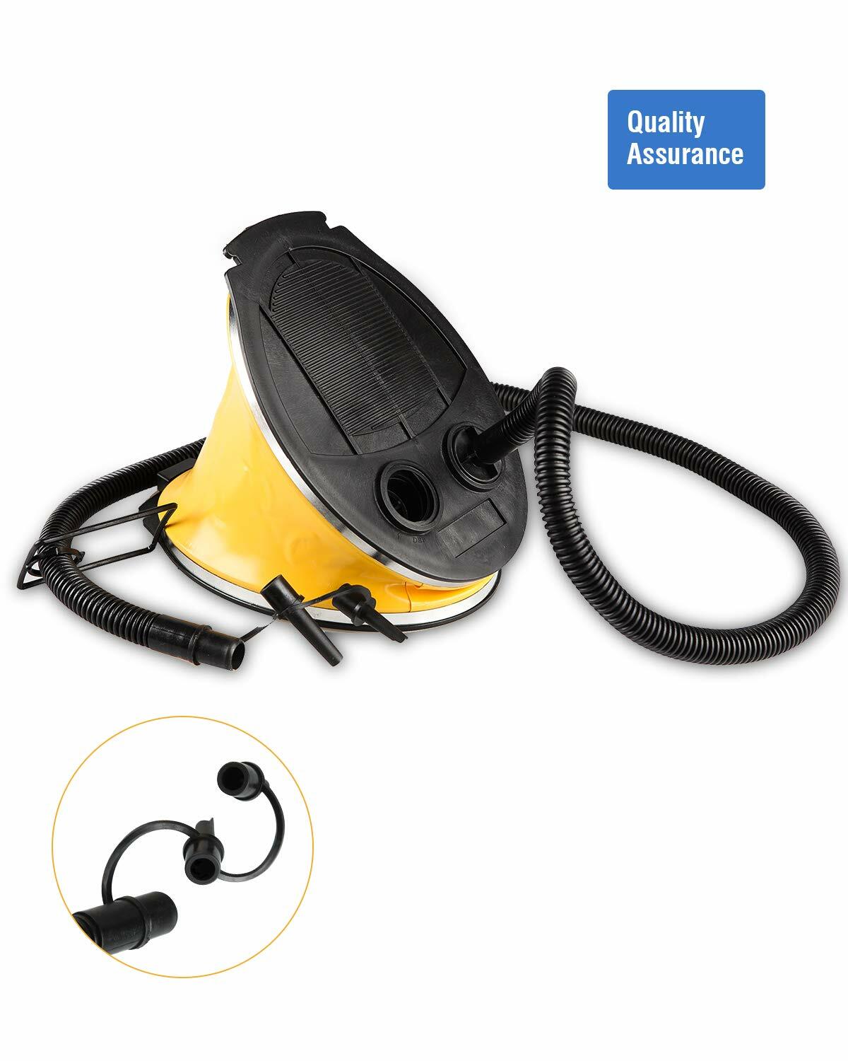 2.5L Manual Foot Air Pump for Inflatable Air Mattresses Pool Floats