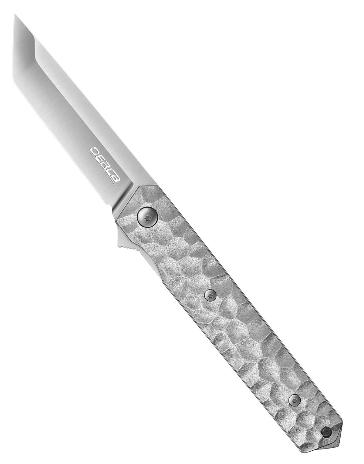 EDC Folding Pocket Knife with 3.54-Inch Blade, Ball Bearing Open, Safety Lock