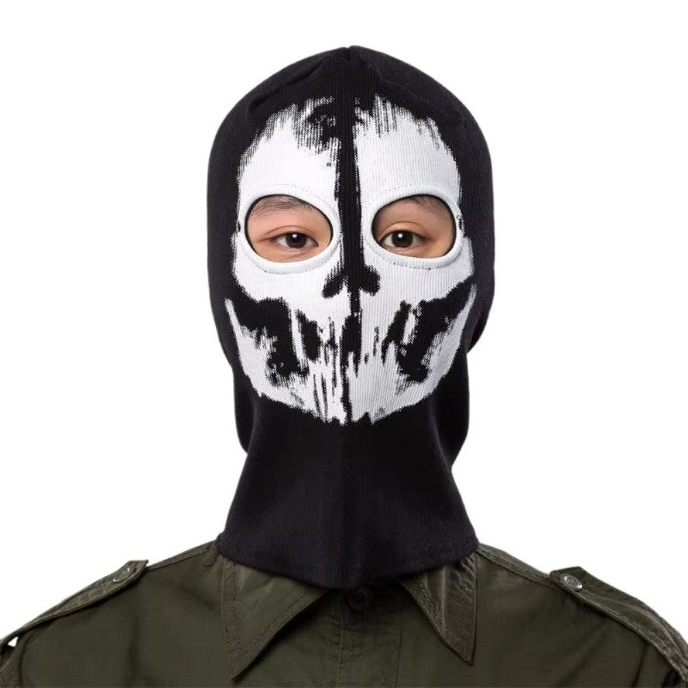 Halloween Ghost Skull Balaclava Face Mask for Sports & Motorcycle Safety