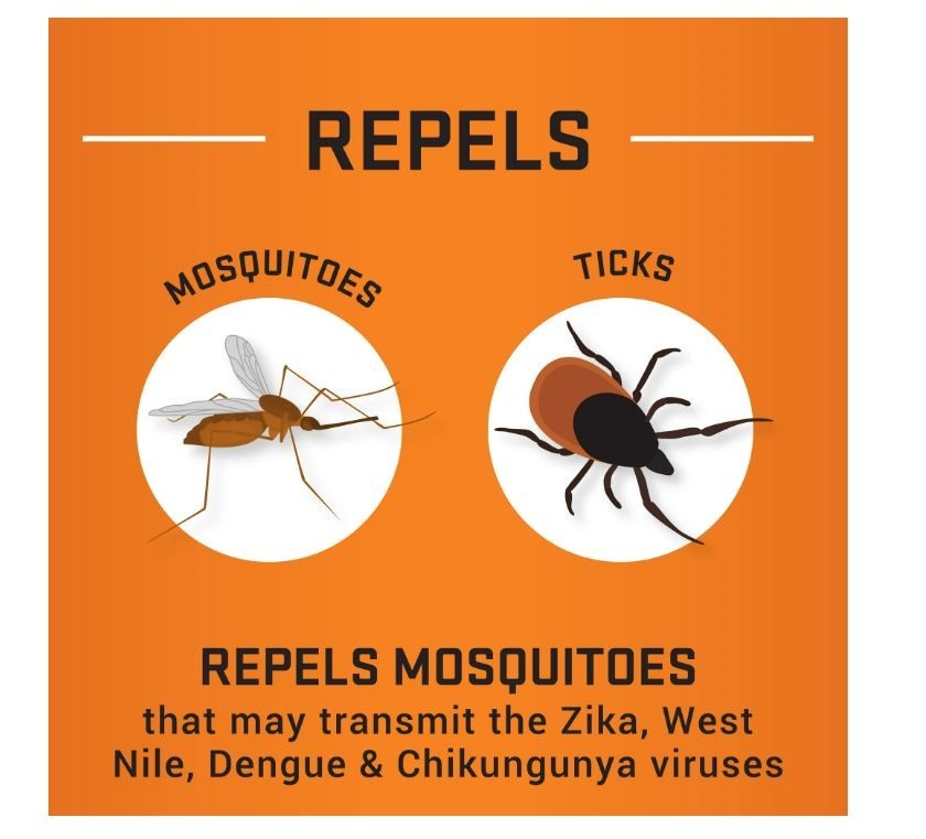 Insect Repellent Aerosol Spray 8.125 oz - Max Formula with 40% DEET for Mosquitoes, Ticks & More