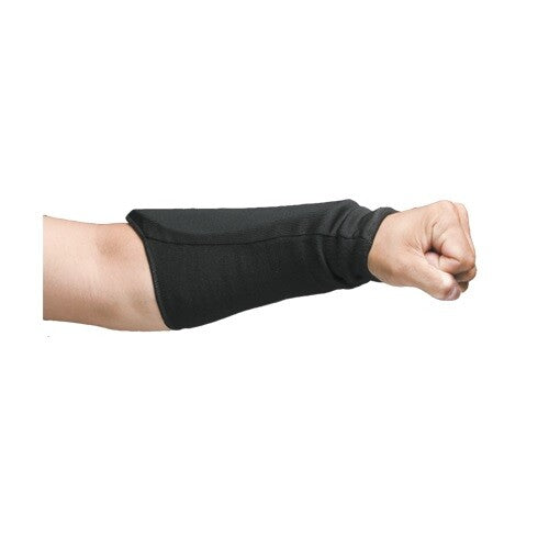 Padded Forearm Guards for Martial Arts Sparring Child Adult Pair - Black