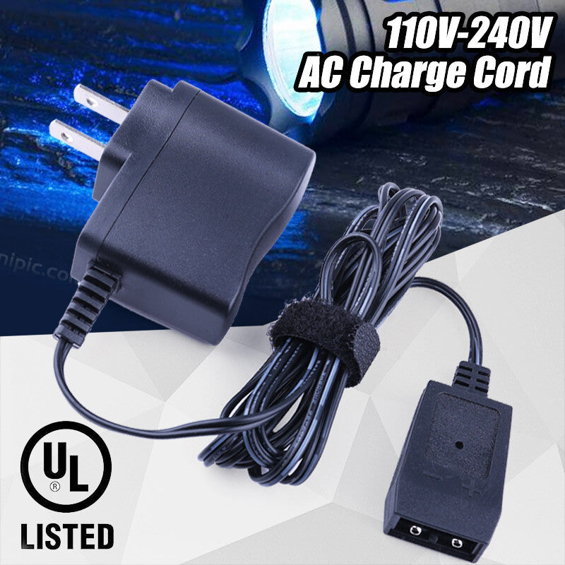 Power Supply Charger for Streamlight Stinger Flashlights 110V-240V AC/DC