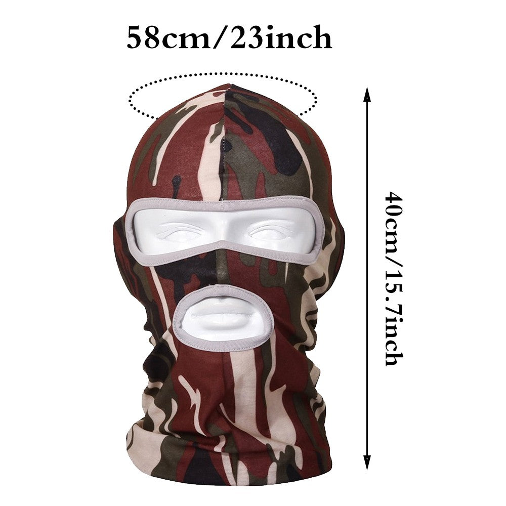 Unisex Full Face Mask Balaclava for Outdoor Activities - Summer Tactical Helmet Liner