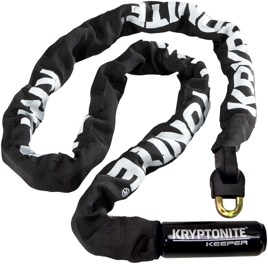 120cm Steel Bike Chain Lock with Key and End Link Design - Heavy Duty Security