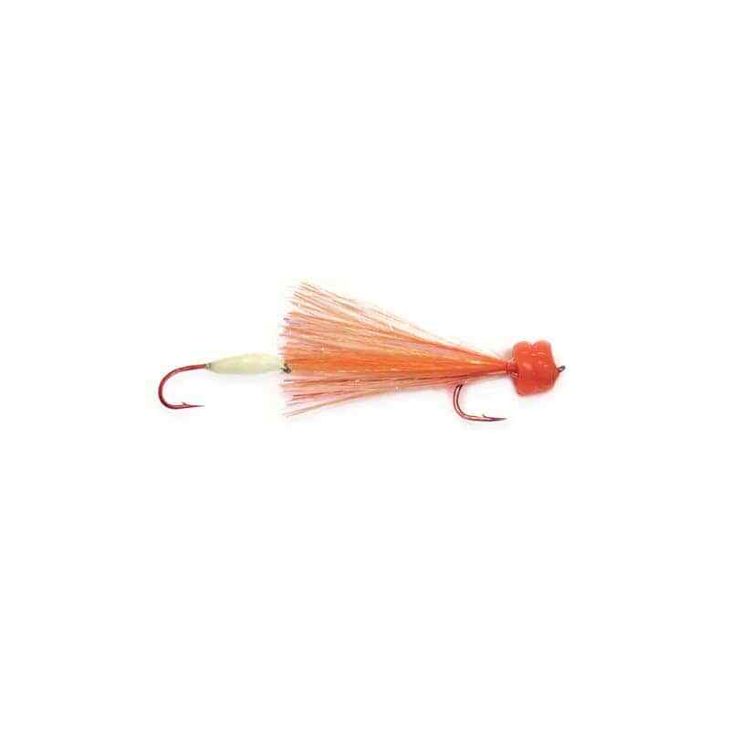 Glow-in-the-Dark Kokanee & Trout Fishing Lure with Fluorescent Rubber Body