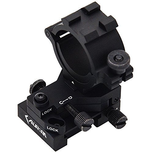 Adjustable Rifle with Windage & Elevation for Tactical Flashlights