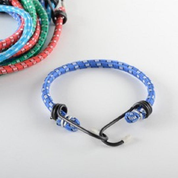 10 Pack 24-Inch Light Duty Bungee Cord Tie Down Straps with Hooks
