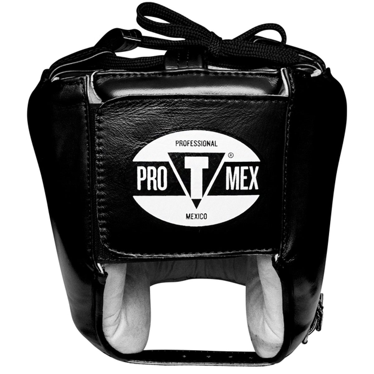 Boxing Headgear Facesaver Pro Mexico Head Guard Black with Face Protection