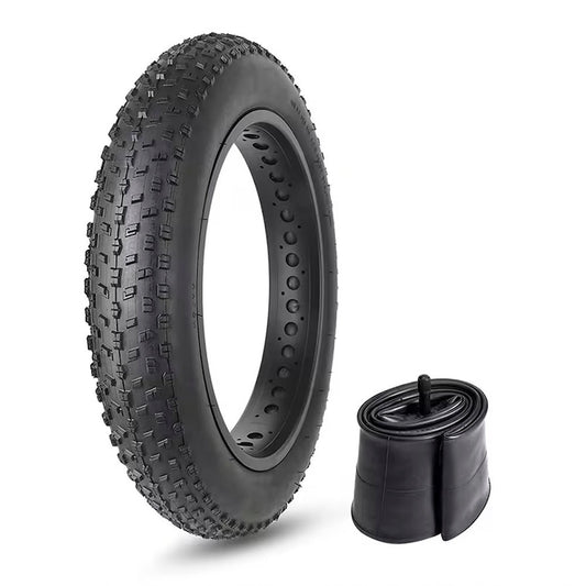 Bike Tire and Inner Tube Pack for 20x4 and 26x4 Electric & Folding Bikes