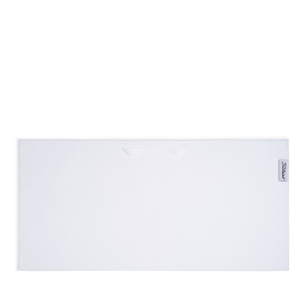 Golf Microfiber Towel White - High-Performance Sports Towel 16x32 Inches
