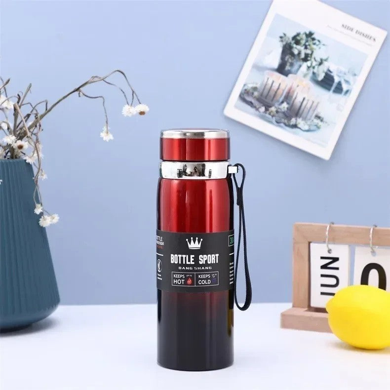 40 oz Insulated Stainless Steel Water Bottle - Wide Mouth Thermos Flask