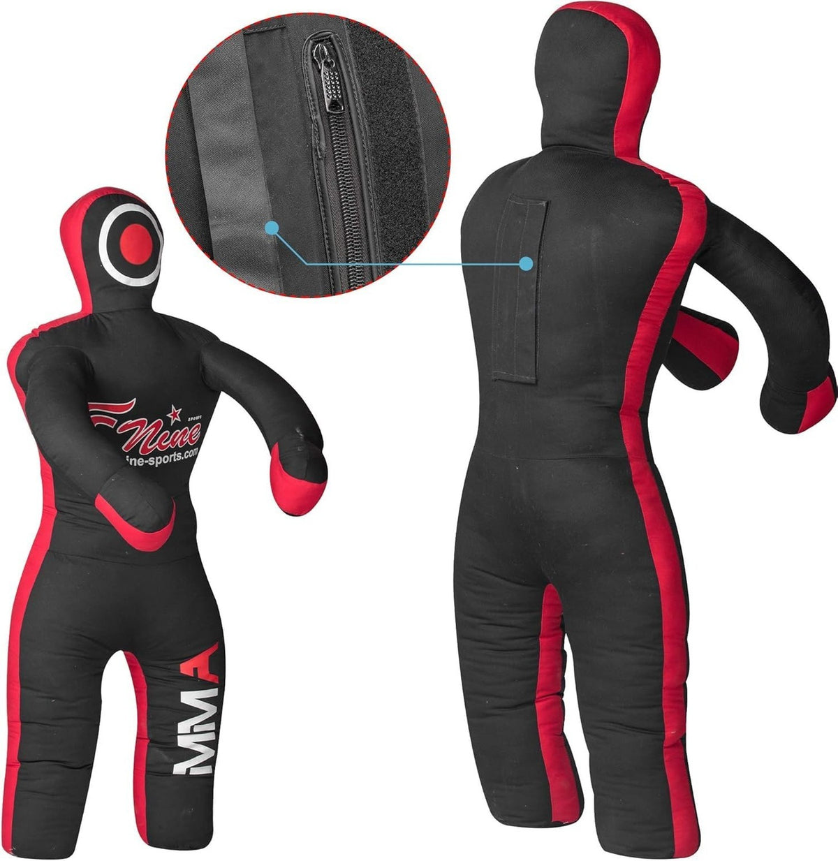 Unfilled MMA Grappling Dummy 47 Inches for Judo Wrestling & BJJ Training