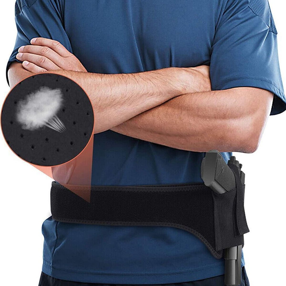 Concealed Carry Shoulder & Waist Holster for Pistols - Tactical Design, Adjustable, Secure Fit