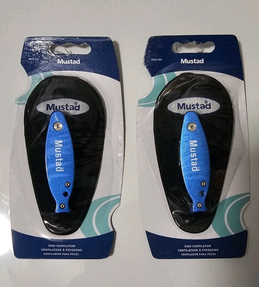 Mustad Fish Ventilator Venting Tool for Saltwater Fish - Stainless Steel, Compact Design