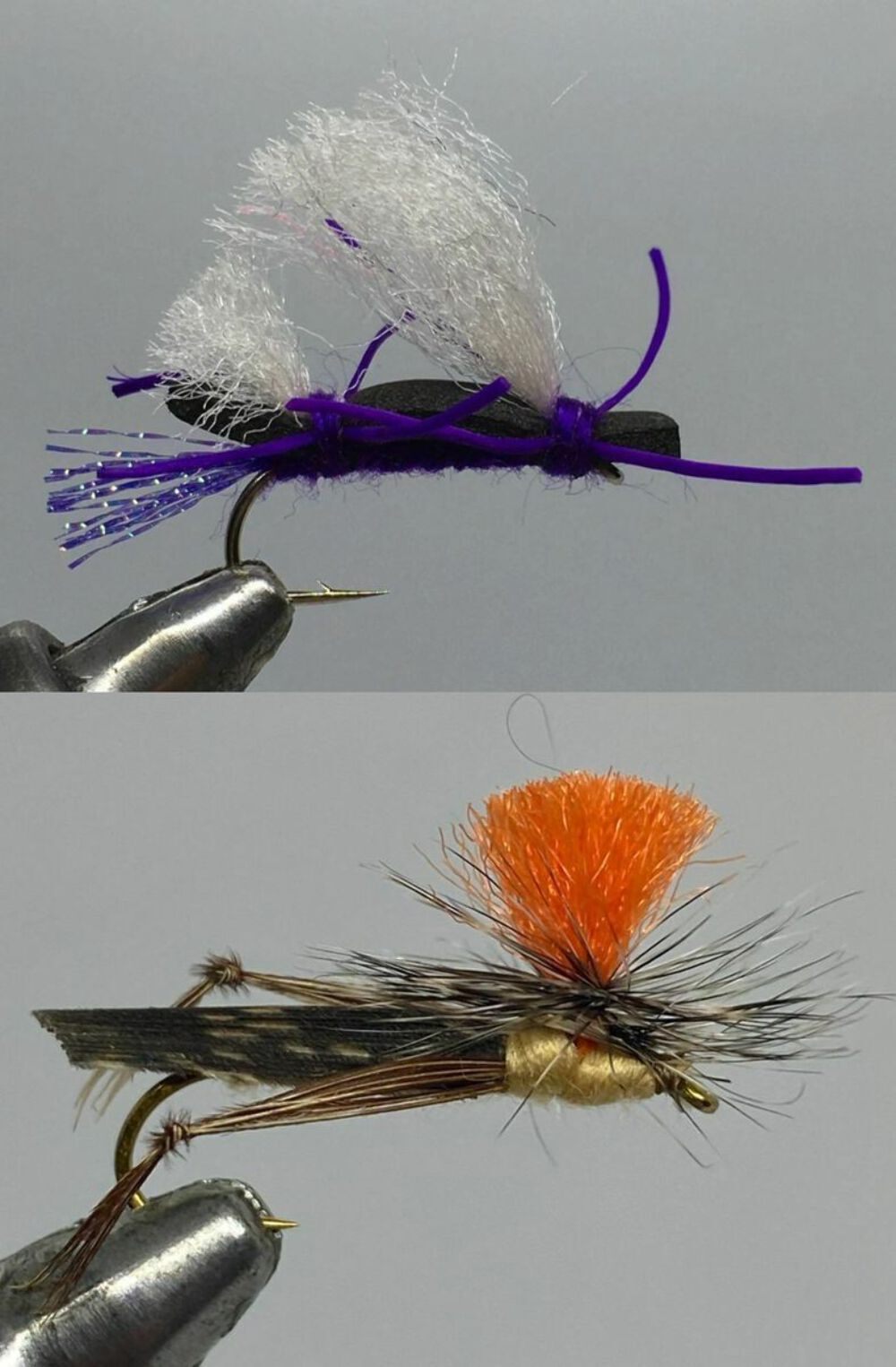 48-Piece Fly Fishing Flies Assortment with Fly Box - Terrestrial Pattern Set