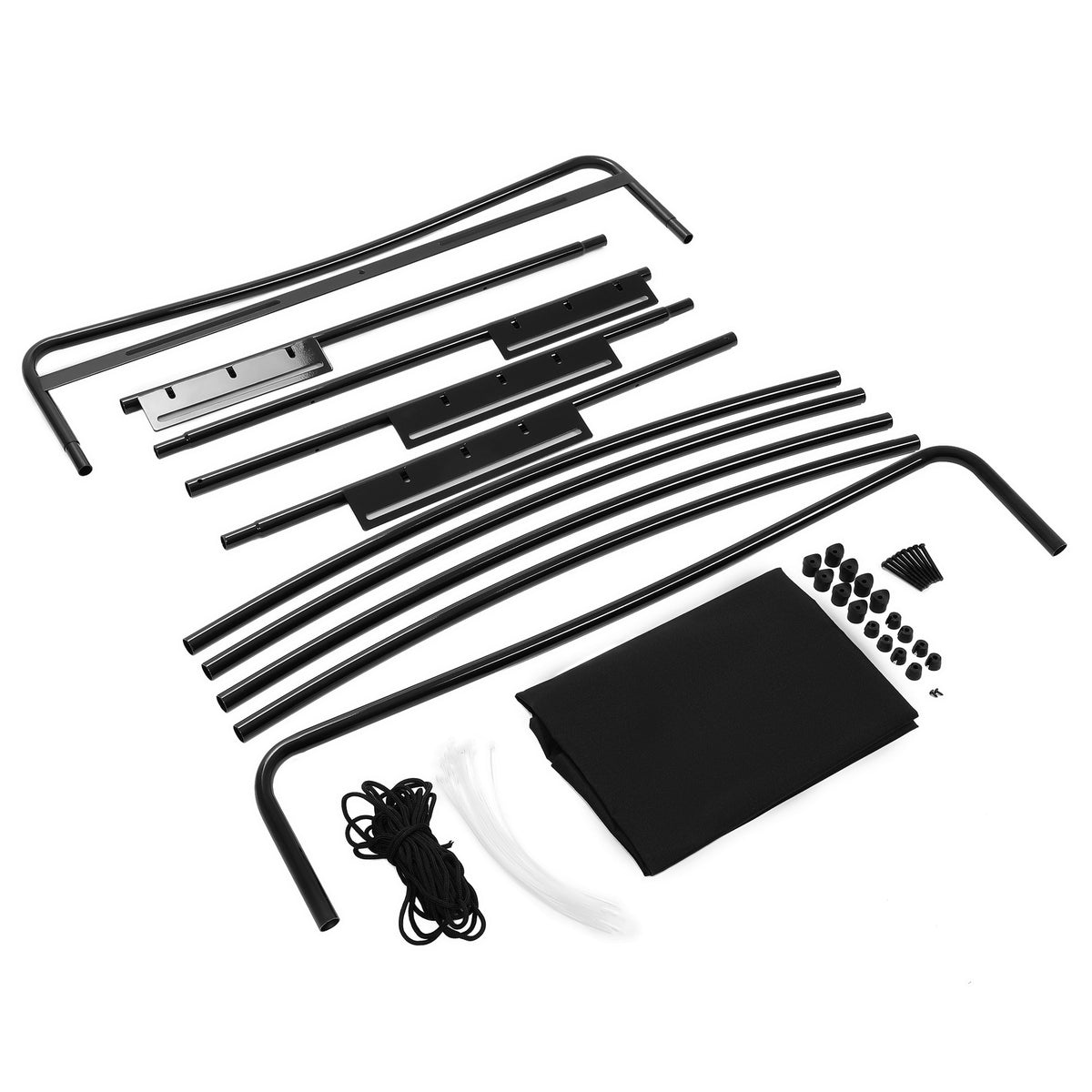 85-Inch Golf Cart Roof Top Sun Shade Kit for Club Car Precedent Onward 4-Seat