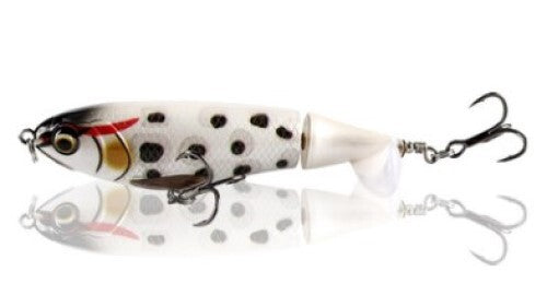 Topwater Fishing Lure Set - 105mm Albino Frog Style Poppers, 2 Pack