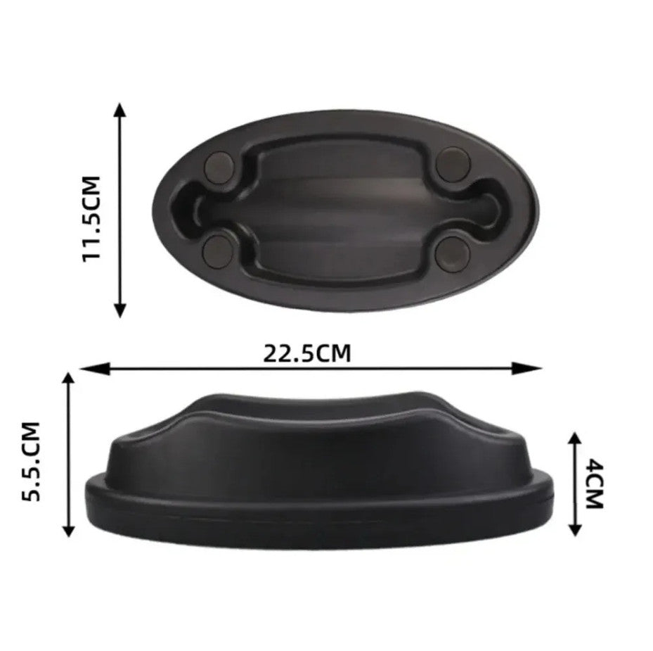 Bike Trainer Front Wheel Riser Block - Indoor Cycling Stability Stand