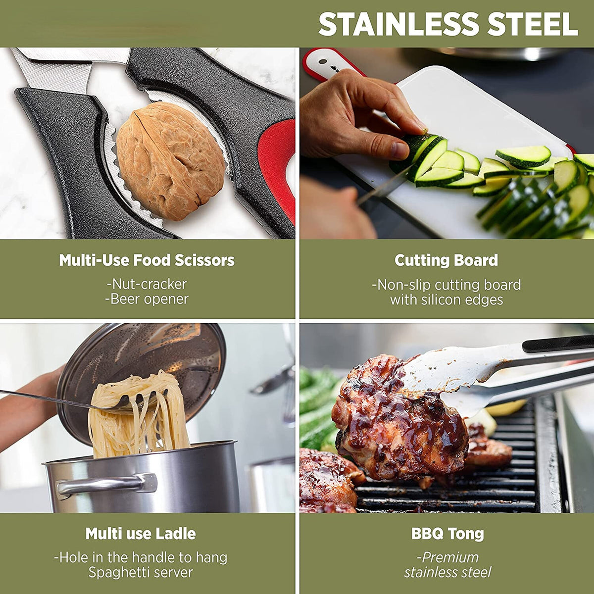 Portable Camping Cookware Set for Outdoor Cooking & Picnics