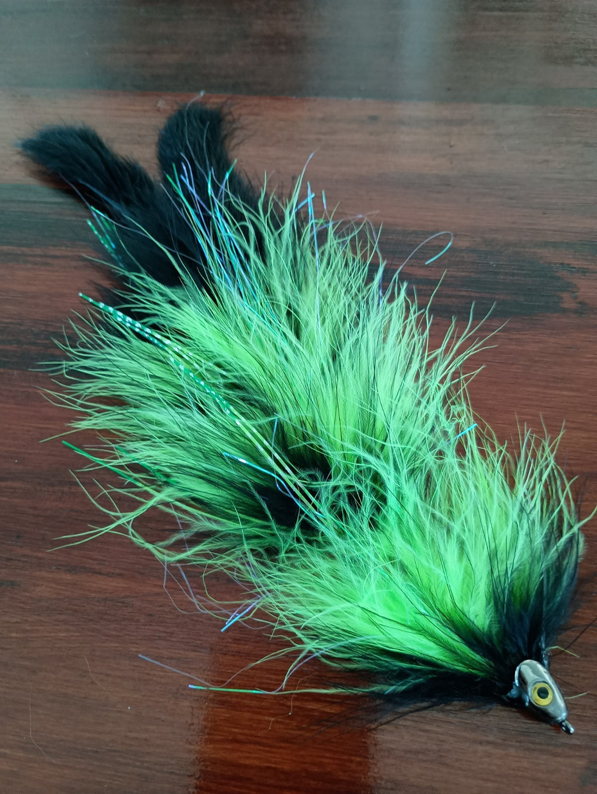 10-Inch Weedless Articulated Pike & Bass Flies with Weed Guard