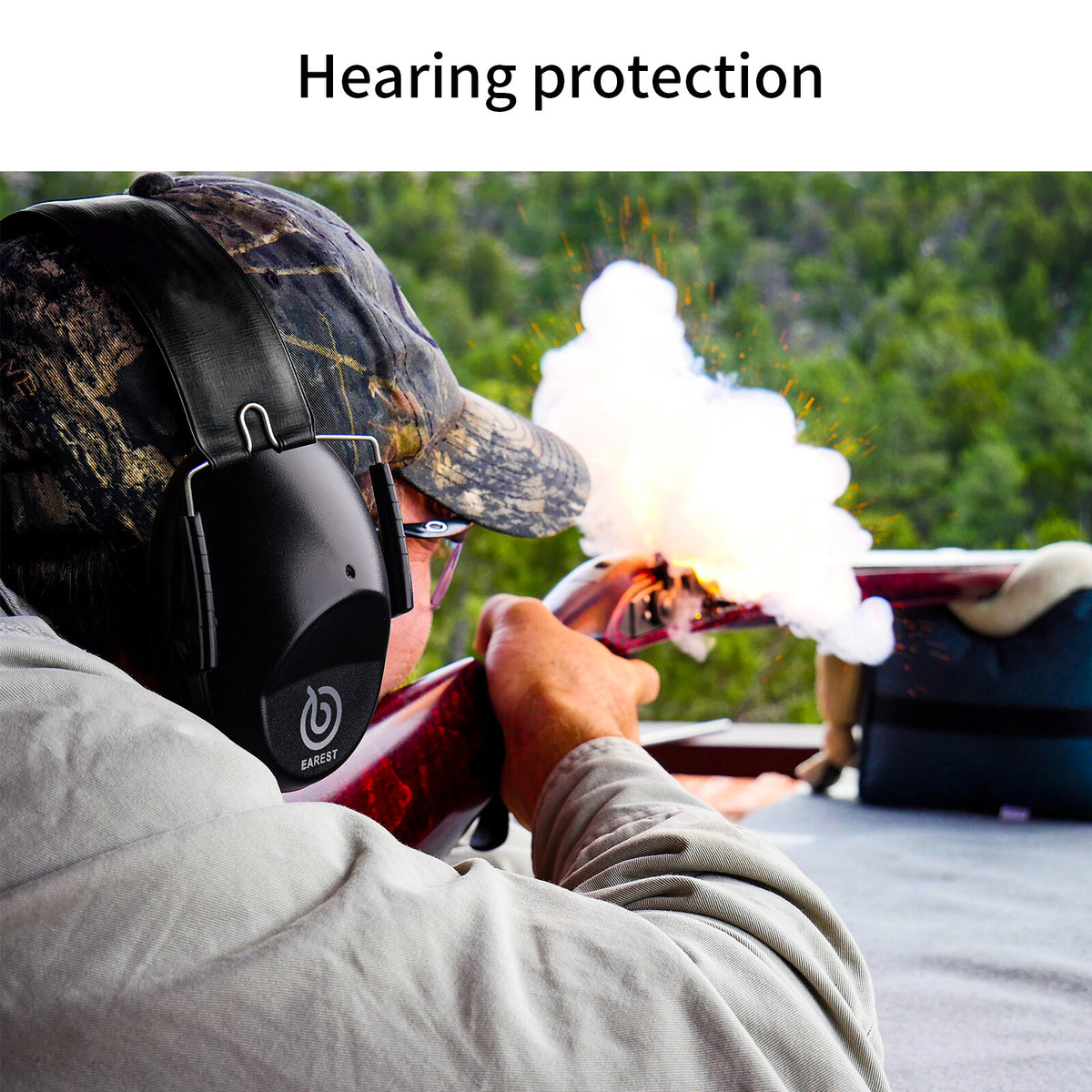 Hearing Protection Ear Muffs Noise Reduction for Shooting Range