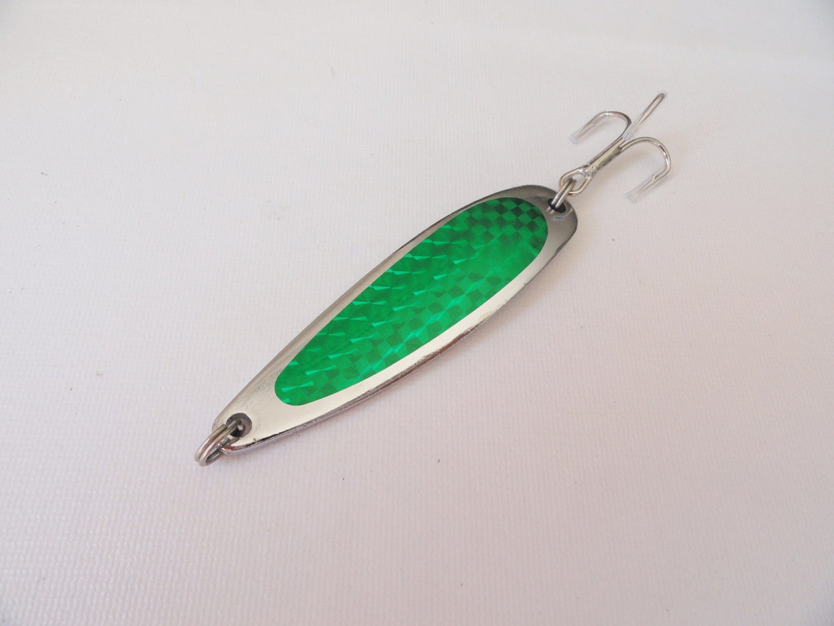 4 Pcs 2oz Casting Crocodile Fishing Spoons Trolling Lures - Multi Color