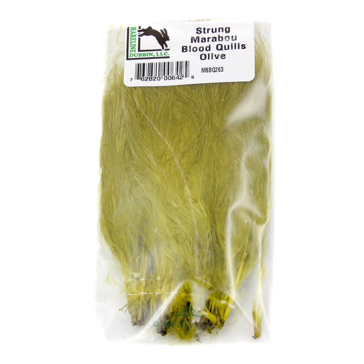 Marabou Strung Blood Quills for Fly Tying - Wide Color Range