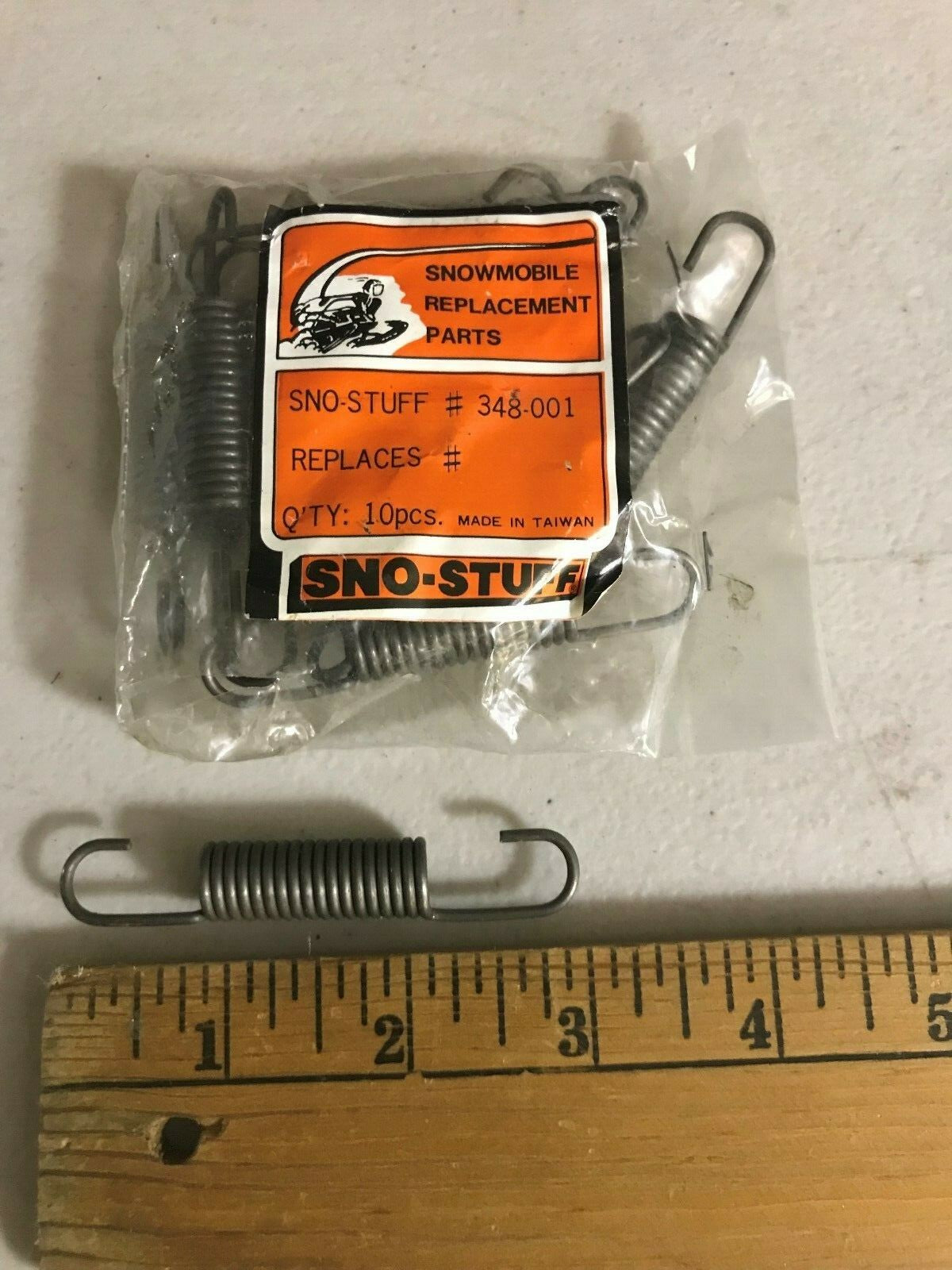 10 Pack 3-Inch Exhaust Springs for Snowmobile Motorcycle ATV