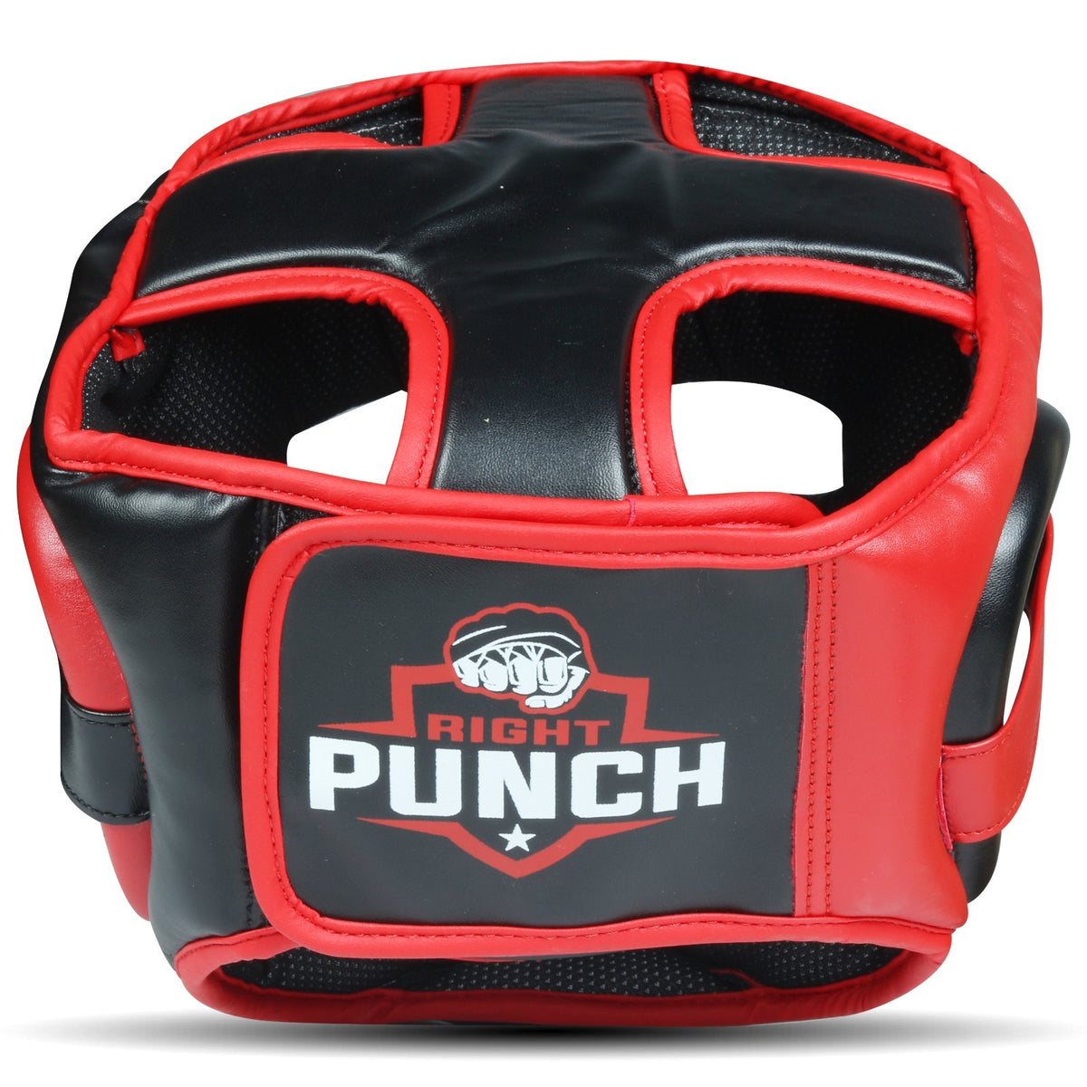MMA Boxing Gloves Head Guard Shin Guards Training Equipment Red