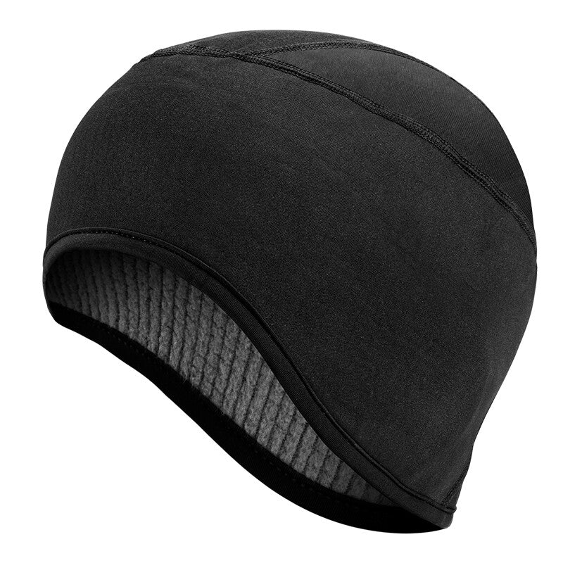 Thermal Cycling Skull Cap Hat for Men Women Moisture-Wicking Helmet Liner
