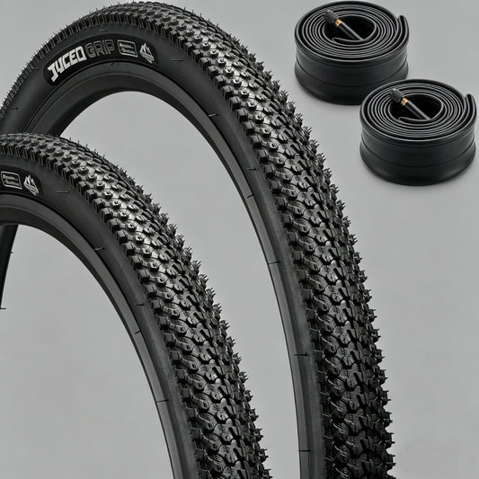 2 Pack 26x1.95 Bicycle Mountain Bike Tires Inner Tubes Puncture-Protection