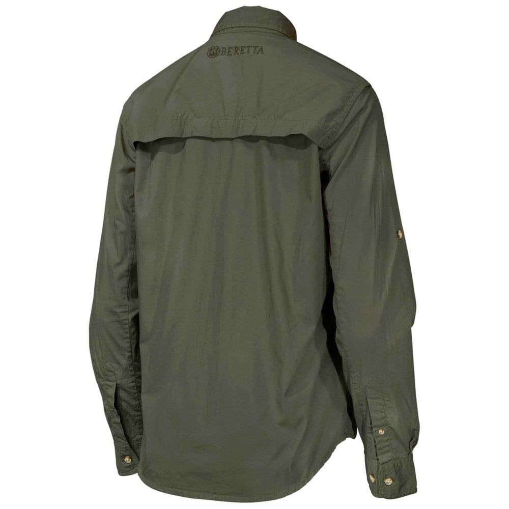 Women's Shooting Shirt with UPF 50 Cotton - Green