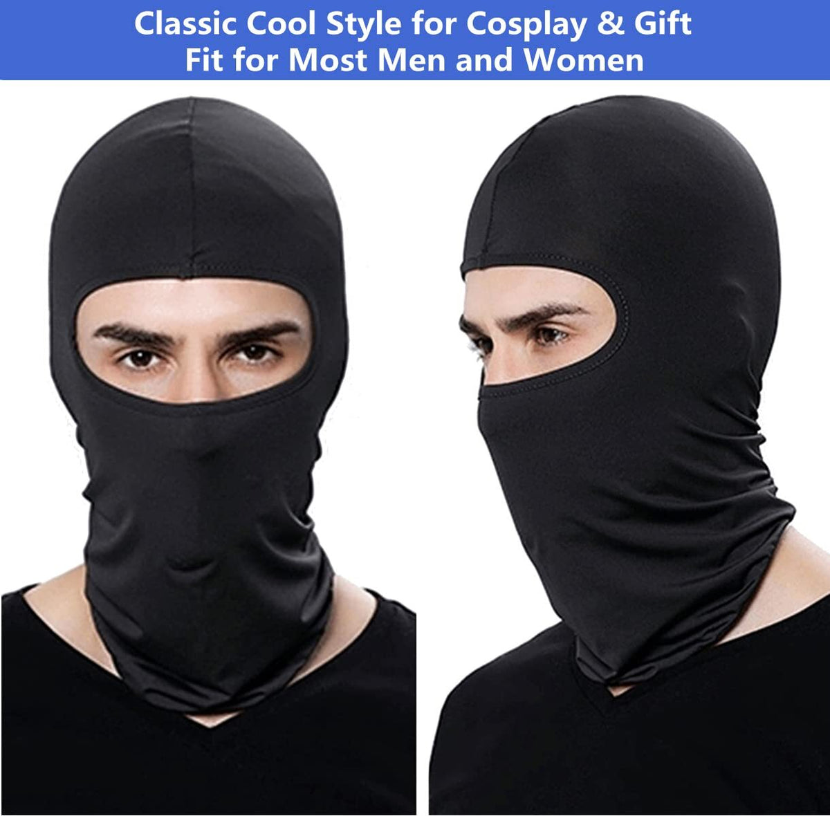 Unisex Full Face Ski Mask Windproof UV Sun Protection Hood