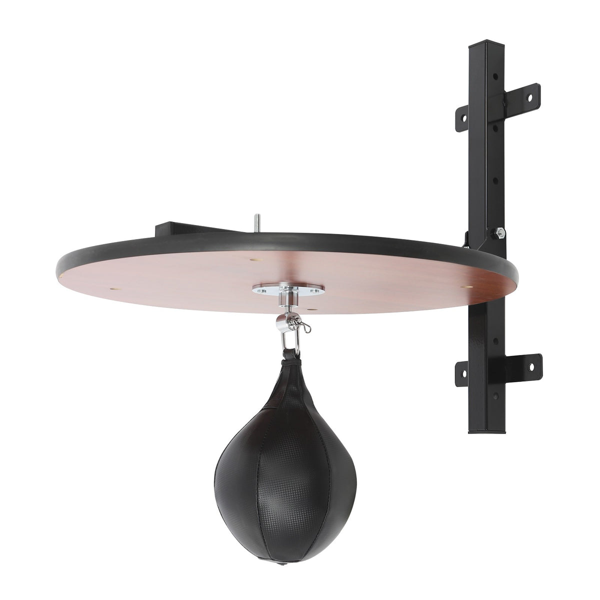 Heavy Duty Wall-Mounted Speed Bag Platform with Punching Ball for Boxing Training
