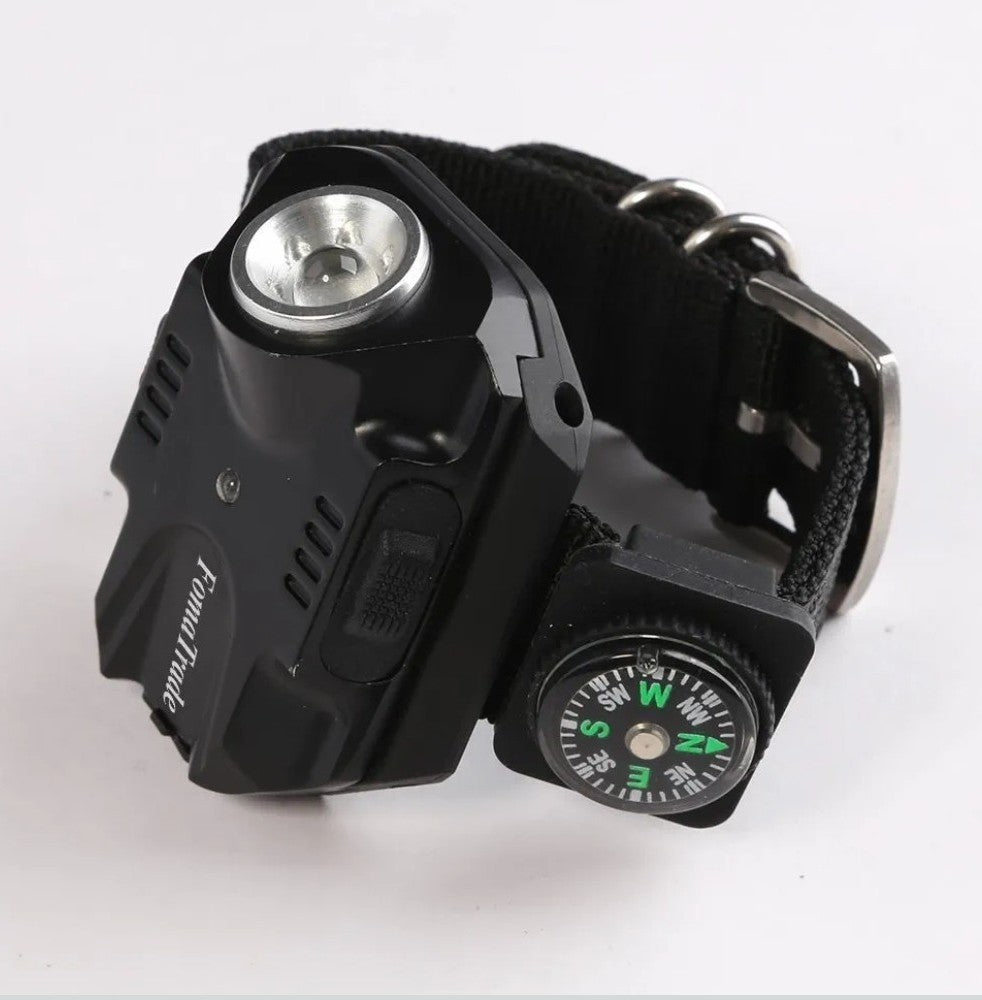 Waterproof LED Wrist Light for Outdoor Activities Camping Hiking