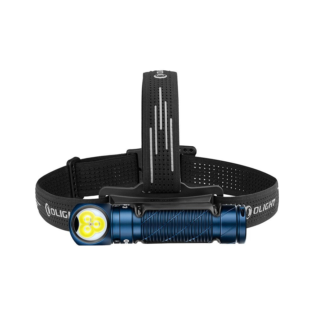 LED Headlamp 3000 Lumens Waterproof Rechargeable Flashlight with Red Light